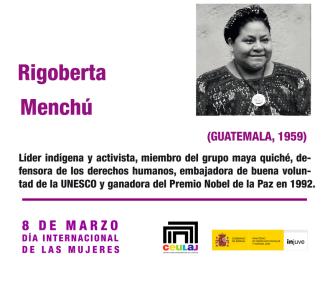 Rigoberta Menchú, pequeña descripción